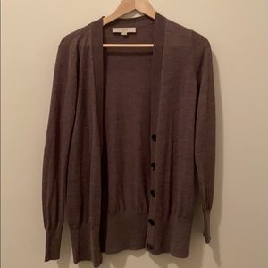 Taupe cardigan